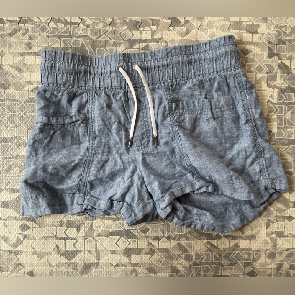 Athleta LINEN SHORTS SIZE 6